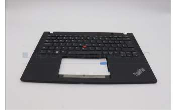Lenovo 5M11H94577 C-Cover with keyboard, UK English, Black, Backlight, WWAN, UK