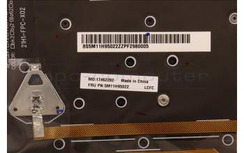 Lenovo 5M11H95022 MECH_ASM GP KBDBZL,SWE/FIN,WL,BK/BZ,CHY