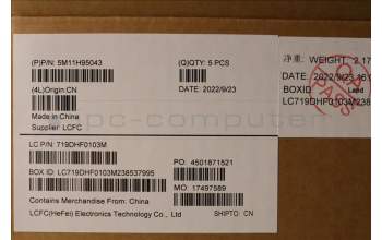 Lenovo 5M11H95043 MECH_ASM GP KBDBZL,GRE,WW,BK/BZ,CHY