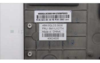 Lenovo 5M11J12774 MECH_ASM GRP_KBD_BZL_HUN_WL_BK_PMX