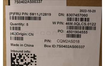 Lenovo 5M11J12819 MECH_ASM GRP_KBD_BZL_NOR_WW_BK_LTN