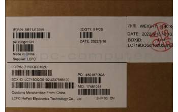 Lenovo 5M11J13366 MECH_ASM KBD BZL,WL,FPR,BK,CHY,HUN