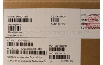 Lenovo 5M11J13378 MECH_ASM KBD BZL,WL,FPR,BK,CHY,JPN