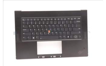 Lenovo 5M11J13424 MECH_ASM KBD BZL,WL,FPR,BK,SRX,ENG