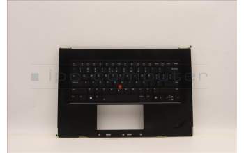 Lenovo 5M11J13485 MECH_ASM KBD BZL,WW,FPR,BK,SRX,EURO ENG