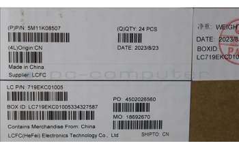 Lenovo 5M11K08507 MECH_ASM CS21 3+2bCP,Mylar,GS1,SRX