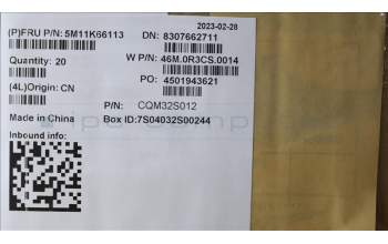 Lenovo 5M11K66113 MECH_ASM HYB/RTX WWAN D-Cover ASM,P1G5