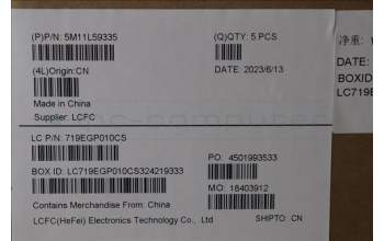 Lenovo 5M11L59335 MECH_ASM BL KB BK GER SRX