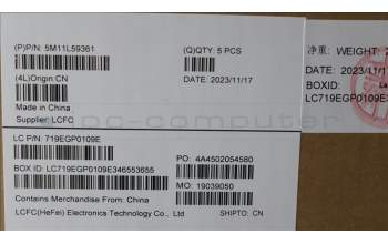 Lenovo 5M11L59361 MECH_ASM BL KB BK JPN CHY
