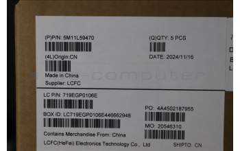 Lenovo 5M11L59470 MECH_ASM BL KB BK WW EURO ENG LTN