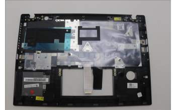 Lenovo 5M11L59634 C-Cover with keyboard, Spanish, Grey, Backlight, UK