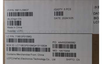 Lenovo 5M11L59637 MECH_ASM BL KB GY SWS CHY