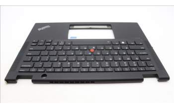 Lenovo 5M11L64100 MECH_ASM KBD W C ENG BKLT LTN US BK