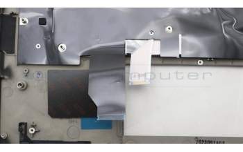 Lenovo 5M11L64145 C-Cover with keyboard, Norwegian, Black, Backlight, UK