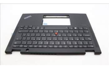 Lenovo 5M11L64181 MECH_ASM KBD W C UKE BKLT LTN UK BK