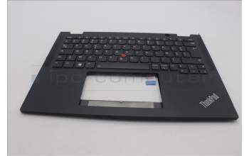Lenovo 5M11L64223 MECH_ASM KBD W C FRA BKLT LTN WW UK BK