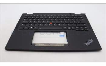 Lenovo 5M11L64294 MECH_ASM KBD W C UKE BKLT CHY WW UK BK
