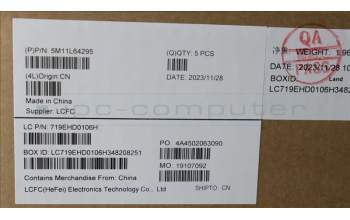 Lenovo 5M11L64295 MECH_ASM KBD W C UKE BKLT LTN WW UK BK