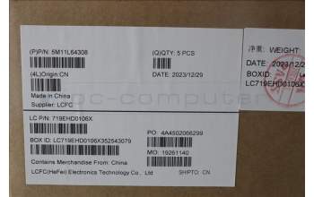 Lenovo 5M11L64308 MECH_ASM KBD W C BEL BKLT LTN UK GY