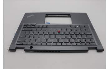 Lenovo 5M11L64318 MECH_ASM KBD W C DEN BKLT LTN UK GY