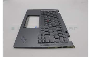 Lenovo 5M11L64324 MECH_ASM KBD W C EURO ENG BKLT LTN USGY