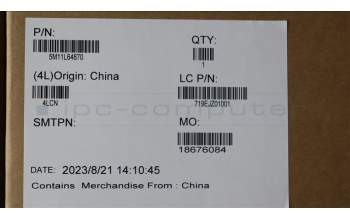 Lenovo 5M11L64870 MECH_ASM MECH-ASM2.8KOLEDHDR5MPBIRHCFBK