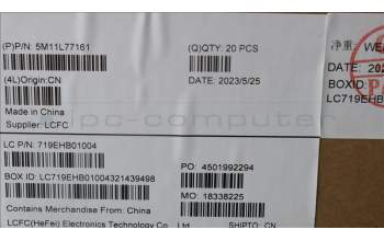 Lenovo 5M11L77161 MECH_ASM X13G4 FPR+POWER BRACKETASSY,GY