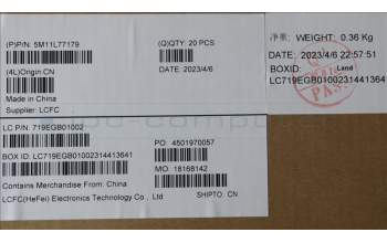 Lenovo 5M11L77179 MECH_ASM FRU PHX2 FPR+Power BKT ASSY BK