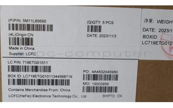 Lenovo 5M11L85690 MECH_ASM KB BK MG FRA LTN