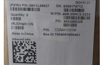 Lenovo 5M11L88827 MECH_ASM WW C-Cvr+JPN KB ASM,CHY