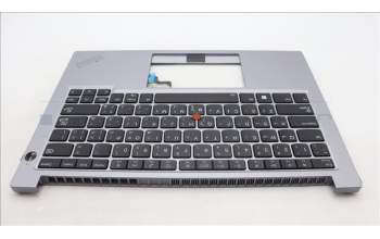 Lenovo 5M11L92658 C-Cover with keyboard,Arabic,Arctic Grey,Backlight