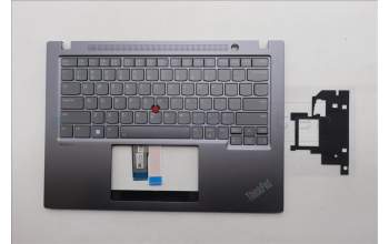 Lenovo 5M11L93118 MECH_ASM KBD w/CVR ENG BL (CHY) US Grey