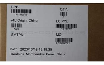 Lenovo 5M11M05716 MECH_ASM 16,WUXGA,HybIR,CSOT