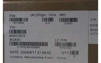 Lenovo 5M11N44064 MECH_ASM Rear I/O Shielding,T5HX DFC