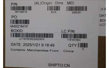 Lenovo 5M11N44176 MECH_ASM Front bezel Assy,T7100,ROW