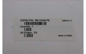 Lenovo 5M11N44178 MECH_ASM U Type Chassis Assy,New PSU,17L