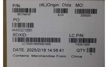 Lenovo 5M11N44197 MECH_ASM Bottom Cover Assy ,T5 Gen10