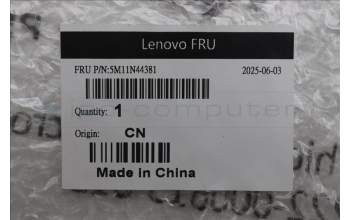 Lenovo 5M11N44381 MECH_ASM TopCoverAssyTiny11P3 W hole,AVC