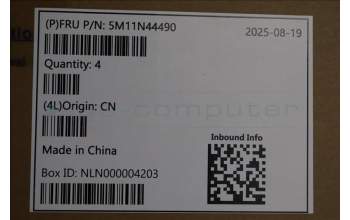 Lenovo 5M11N44490 MECH_ASM Mechw/o FrontBezelAsm,TC08AKP10