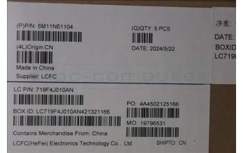 Lenovo 5M11N61104 MECH_ASM GRP_KBD_BZL_NORDIC_WL_DB_CHY