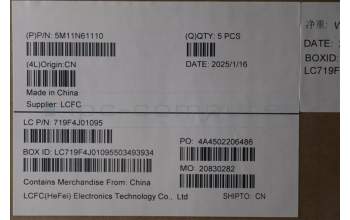 Lenovo 5M11N61110 MECH_ASM GRP_KBD_BZL_SWS_WL_DB_CHY