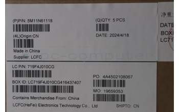 Lenovo 5M11N61118 MECH_ASM GRP_KBD_BZL_ARA_WL_DB_LTN