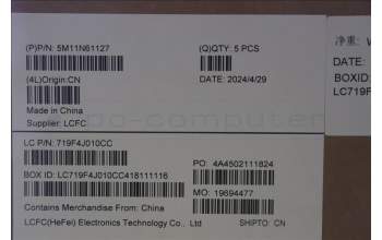 Lenovo 5M11N61127 MECH_ASM GRP_KBD_BZL_EURO ENG_WL_DB_LTN