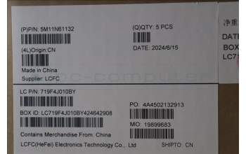 Lenovo 5M11N61132 MECH_ASM GRP_KBD_BZL_HBW_WL_DB_LTN