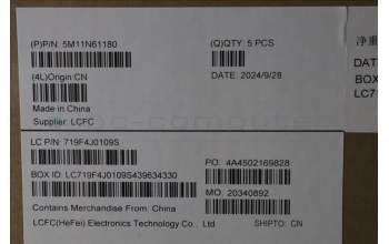 Lenovo 5M11N61180 MECH_ASM GRP_KBD_BZL_RUS_WW_DB_CHY