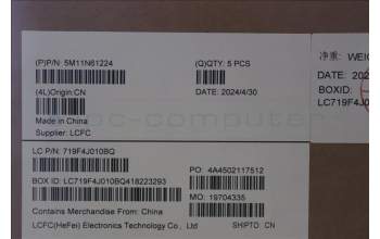 Lenovo 5M11N61224 MECH_ASM GRP_KBD_BZL_TUR_WW_DB_LTN