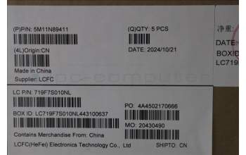 Lenovo 5M11N89411 MECH_ASM BL KB BK MG EST LTN