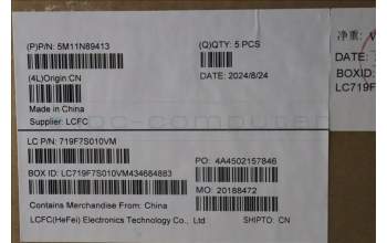 LENOVO 5M11N89413 MECH_ASM BL KB BK MG EURO ENG CHY
