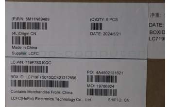 Lenovo 5M11N89489 MECH_ASM BL KB BK MG UKE LTN