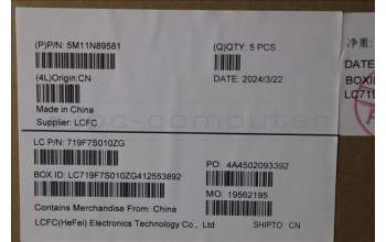 Lenovo 5M11N89581 MECH_ASM BL KB BK MG WW SPA LTN